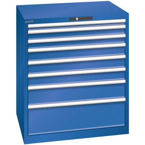 LadeLadekast 8 laden 45x36E - Hoogte 1000 mm - Lista