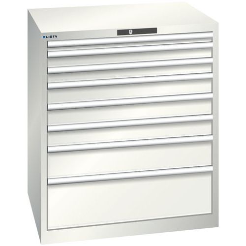 LadeLadekast 8 laden 45x36E - Hoogte 1000 mm - Lista