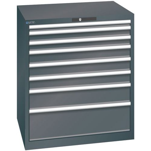 Ladekast 9 laden 45x36E - Hoogte 1000 mm - Lista