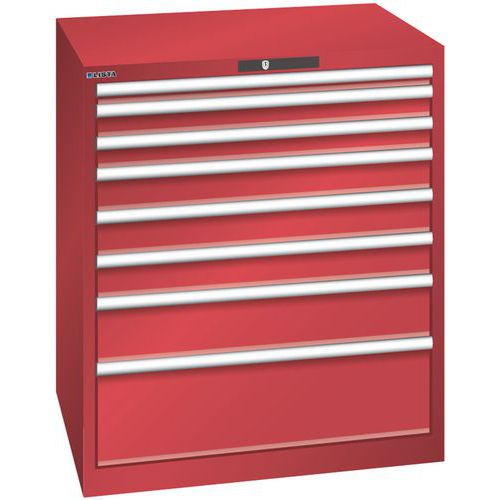 LadeLadekast 8 laden 45x36E - Hoogte 1000 mm - Lista