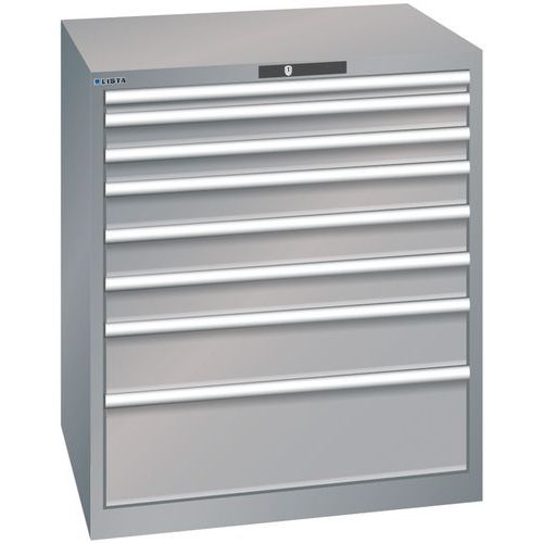 Ladekast 9 laden 45x36E - Hoogte 1000 mm - Lista