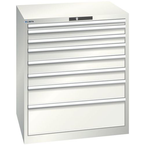 LadeLadekast 8 laden 45x36E - Hoogte 1000 mm - Lista