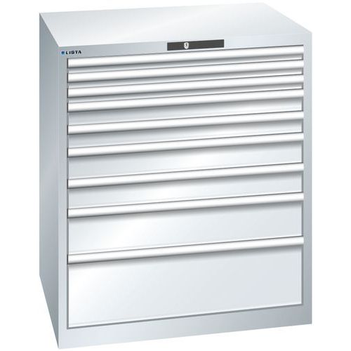 Ladekast 9 laden 45x36E - Hoogte 1000 mm - Lista