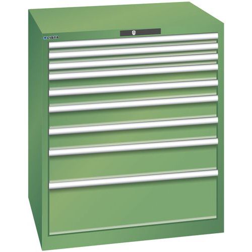 Ladekast 9 laden 45x36E - Hoogte 1000 mm - Lista