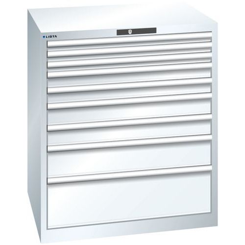Ladekast 9 laden 45x36E - Hoogte 1000 mm - Lista