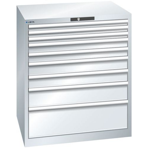 Ladekast 9 laden 45x36E - Hoogte 1000 mm - Lista