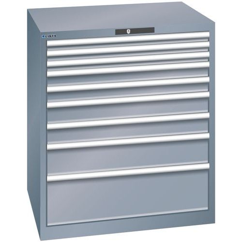 Ladekast 9 laden 45x36E - Hoogte 1000 mm - Lista
