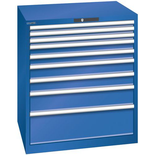 Ladekast 9 laden 45x36E - Hoogte 1000 mm - Lista
