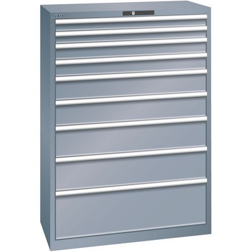 Armoire 9 tiroirs 1023x572x1450mm - Capacité 75 kg - Lista