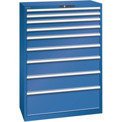 Armoire 9 tiroirs 1023x572x1450mm - Capacité 75 kg - Lista