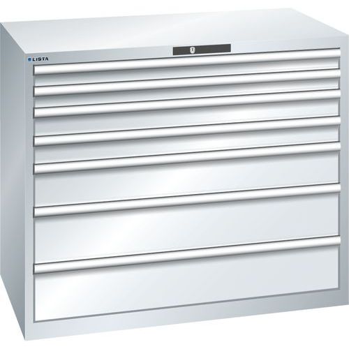 Armoire 7 tiroirs 1193x725x1000mm - Capacité tiroir 200kg - Lista
