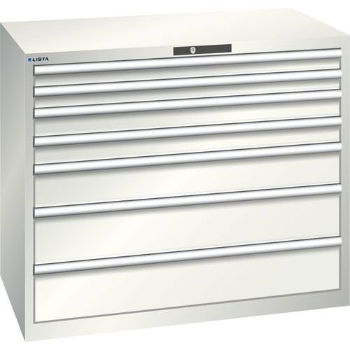 Armoire 7 tiroirs 1193x725x1000mm - Capacité tiroir 200kg - Lista