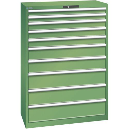 Armoire 10 tiroirs 1023x572x1450mm - Capacité 75 kg - Lista
