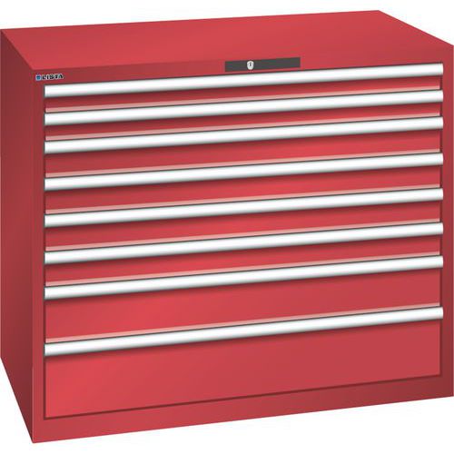 Armoire 8 tiroirs série 78.830 - Capacité tiroir 75kg - Lista