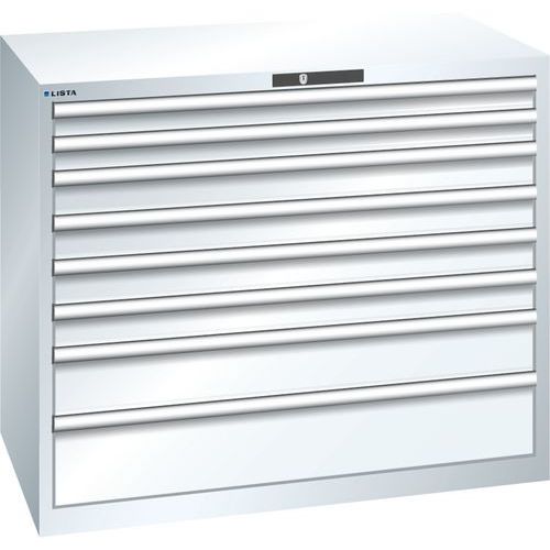 Armoire 8 tiroirs série 78.830 - Capacité tiroir 75kg - Lista