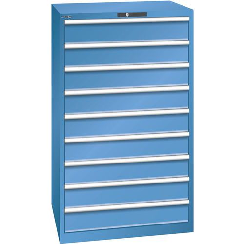 LadeLadekast 9 lades 45x36E - Hoogte 1450 mm - Lista