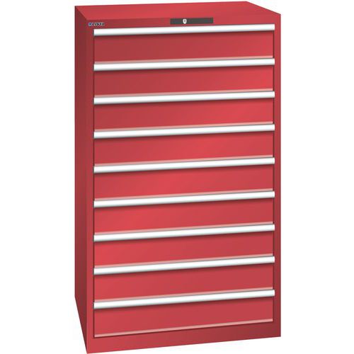 LadeLadekast 9 lades 45x36E - Hoogte 1450 mm - Lista