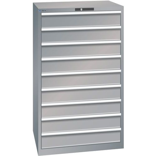 LadeLadekast 9 lades 45x36E - Hoogte 1450 mm - Lista