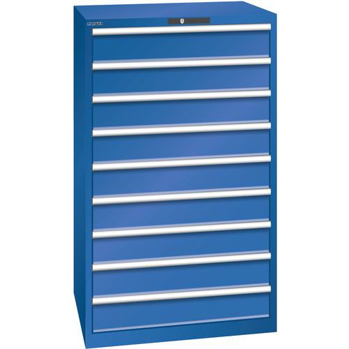 LadeLadekast 9 lades 45x36E - Hoogte 1450 mm - Lista