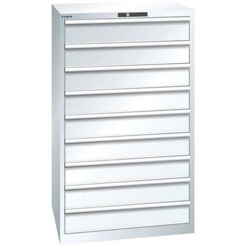 LadeLadekast 9 lades 45x36E - Hoogte 1450 mm - Lista