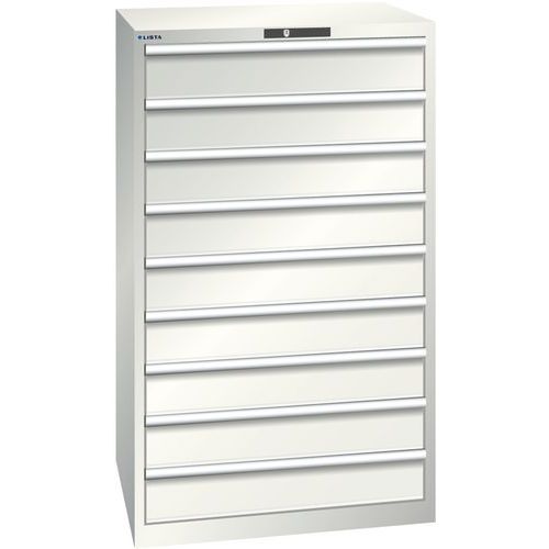 Armoire 9 tiroirs 45x36E - Hauteur 1450mm - Lista