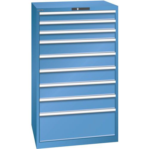 LadeLadekast 9 lades 45x36E - Hoogte 1450 mm - Lista