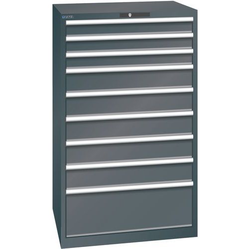 LadeLadekast 9 lades 45x36E - Hoogte 1450 mm - Lista