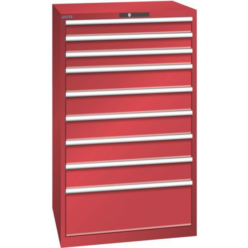 LadeLadekast 9 lades 45x36E - Hoogte 1450 mm - Lista