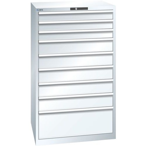LadeLadekast 9 lades 45x36E - Hoogte 1450 mm - Lista