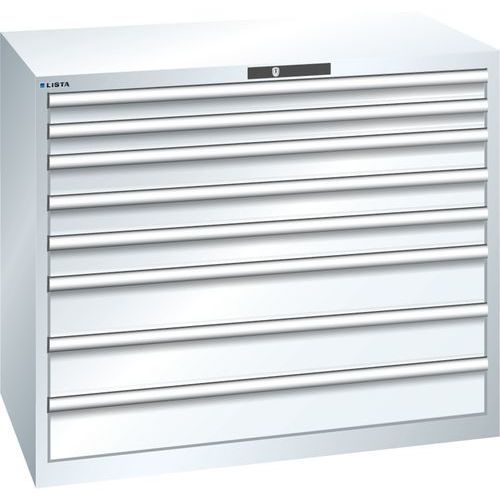 Armoire 8 tiroirs série 78.834 - Capacité tiroir 75kg - Lista