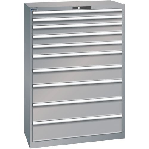 Armoire 9 tiroirs 1023x572x1450mm - Capacité 75 kg - Lista