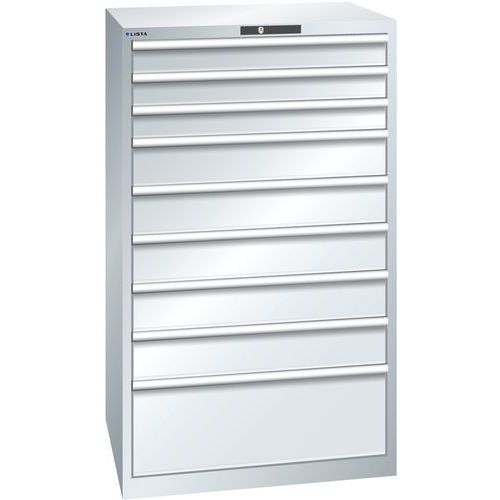 LadeLadekast 9 lades 45x36E - Hoogte 1450 mm - Lista