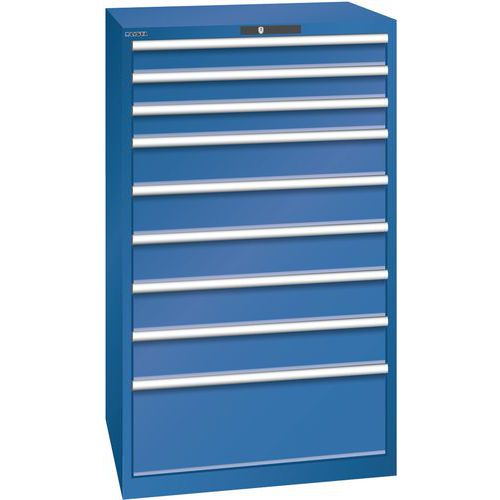 LadeLadekast 9 lades 45x36E - Hoogte 1450 mm - Lista
