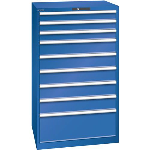 LadeLadekast 9 lades 45x36E - Hoogte 1450 mm - Lista