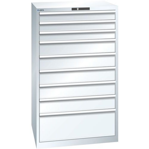 LadeLadekast 9 lades 45x36E - Hoogte 1450 mm - Lista