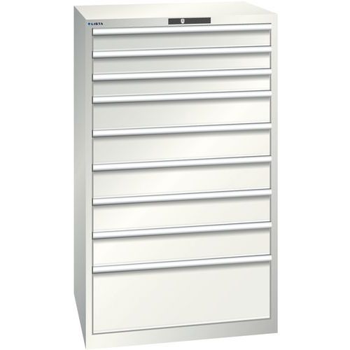 LadeLadekast 9 lades 45x36E - Hoogte 1450 mm - Lista