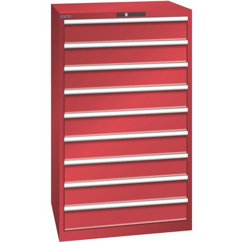 LadeLadekast 9 lades 45x36E - Hoogte 1450 mm - Lista