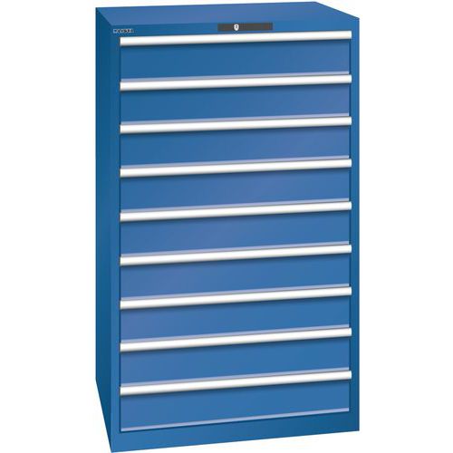 LadeLadekast 9 lades 45x36E - Hoogte 1450 mm - Lista