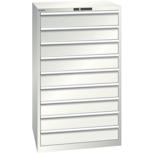 LadeLadekast 9 lades 45x36E - Hoogte 1450 mm - Lista