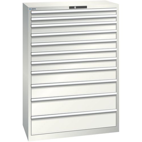 Armoire 11 tiroirs 1023x572x1450mm - Capacité 200 kg - Lista