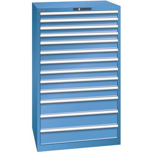 LadeLadekast 9 lades 45x36E - Hoogte 1450 mm - Lista
