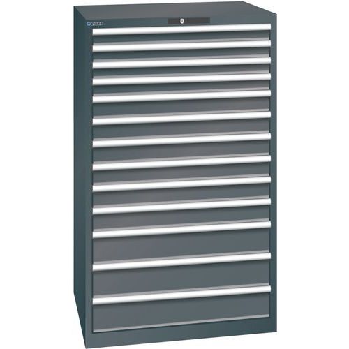 LadeLadekast 9 lades 45x36E - Hoogte 1450 mm - Lista