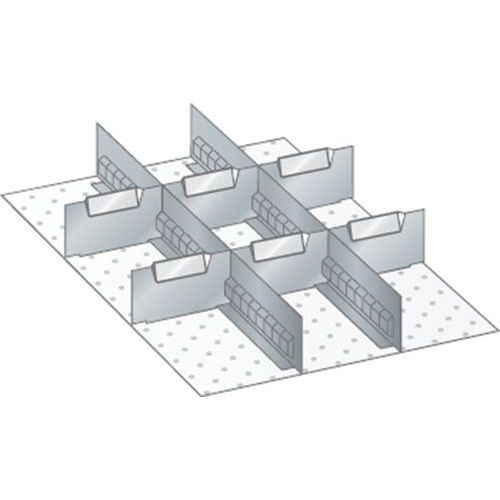 Kit matériel subdivision 18x27E (LxPxH) 306x459x50mm -Lista