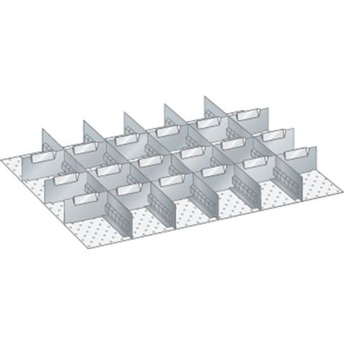 Kit matériel subdivision 36x27E (LxPxH) 612x459x50mm -Lista