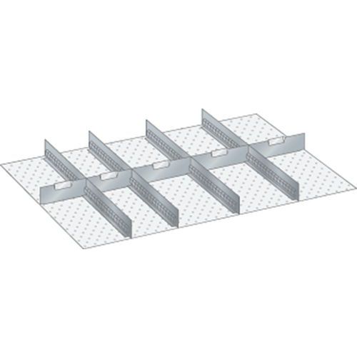 Set-indelingsmateriaal 54x36E (bxdxh) 918x612x50 mm - lista