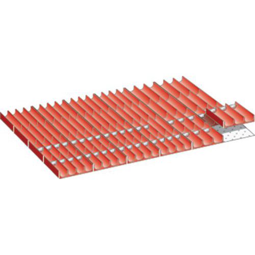 Set-indelingsmateriaal 54x36E (bxdxh) 918x612x50 mm - lista