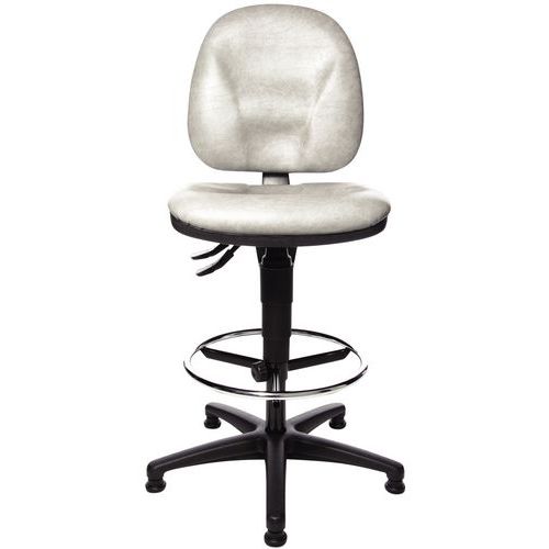 Ergonomische stoel TEC - Hoog - Op glijders
