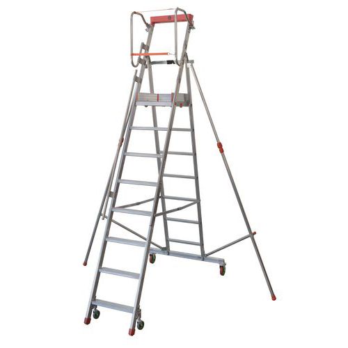 Stellingplatform PIR - 6 tot 9 treden - Facal