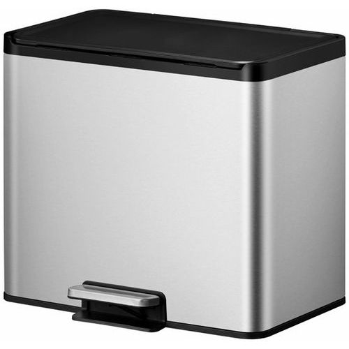 Poubelle à pédale Essential Recycler Step Bin 20+9 L, EKO