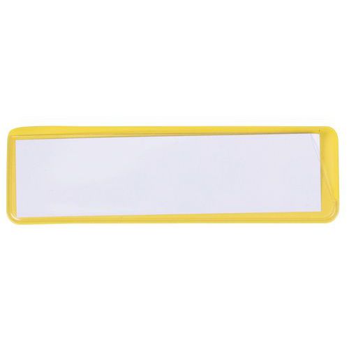 Zelfklevende of magnetische gekleurde etikethouder, Lean Management: ja, Type: Etikethouder, Breedte: 100 mm